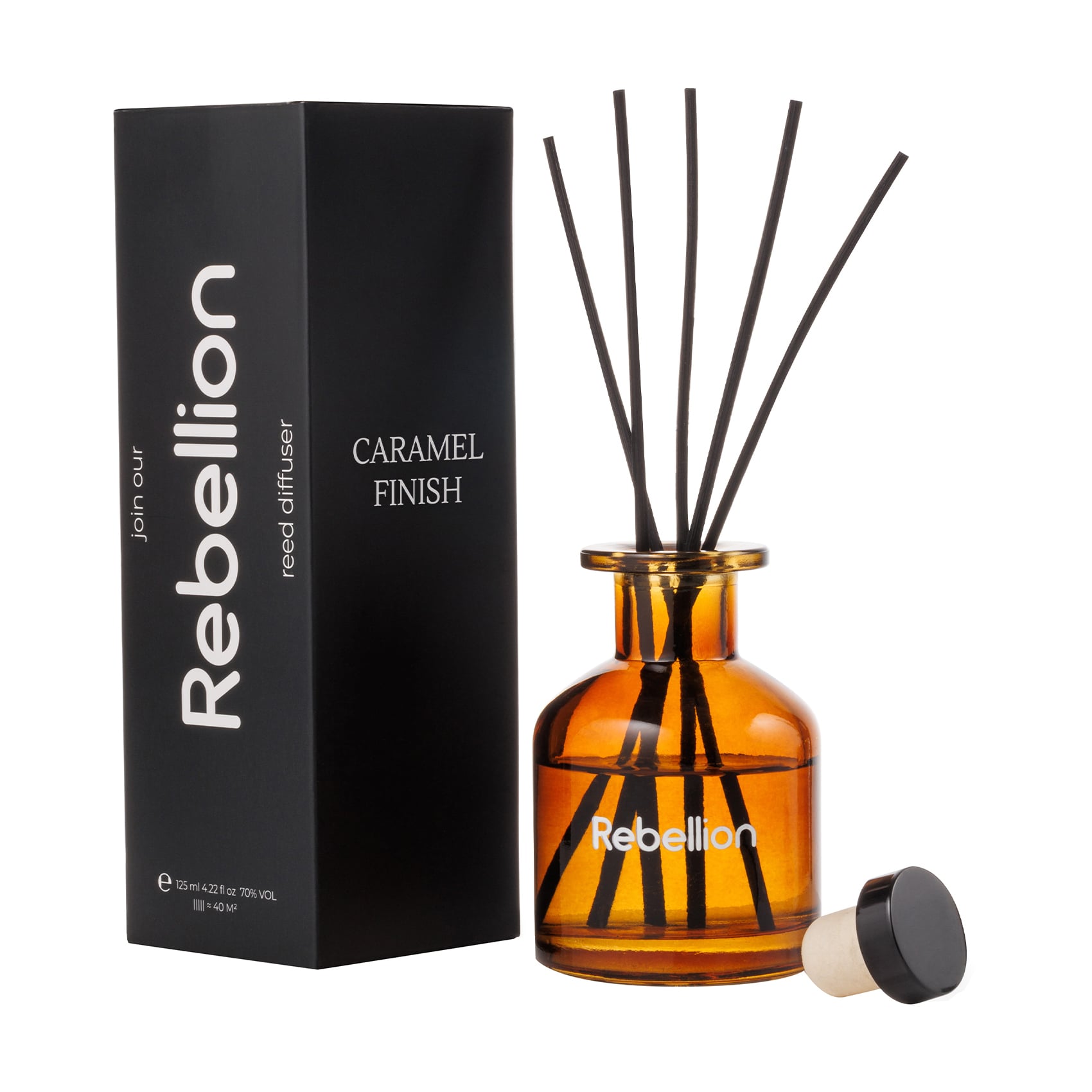 Аромадифузор Rebellion Caramel Finish, 125 мл